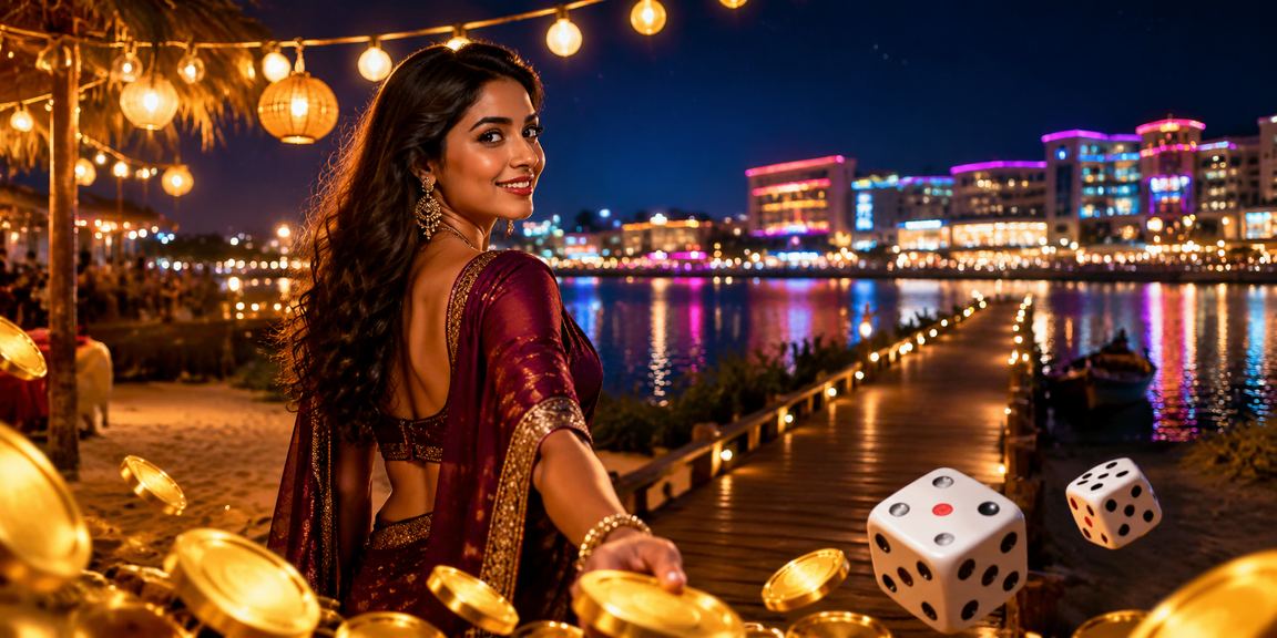 বান্দরবানের সৈকতে ডাইস গেম খেলার দৃশ্য — জ্যাকপট গেমের উত্তেজনার প্রতীক